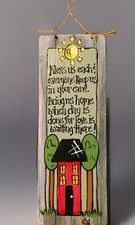 Hand painted folk for sale  Smiths Grove
