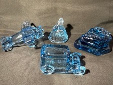 Blue vaseline glass for sale  Marco Island