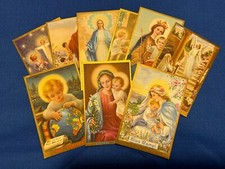 Vintage holy cards for sale  Topsham