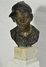 Busto bronzo scugnizzo usato  Salerno