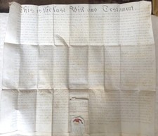 Vellum deed samuel for sale  TEDDINGTON
