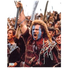 Foto autografada de Mel Gibson 1995 Braveheart William Wallace 8x10 Freedom comprar usado  Enviando para Brazil
