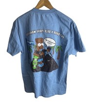 Camiseta Round Two X Crenshaw Skate Club Bart Simpson Azul Tamanho Grande comprar usado  Enviando para Brazil