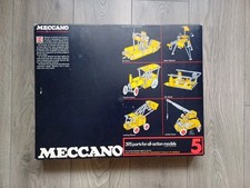 Meccano set 1970s for sale  CHESTERFIELD
