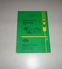 Teilekatalog ersatzteilliste f gebraucht kaufen  Jever
