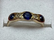 Antique stone sapphire for sale  LONDON