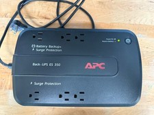 APC ES 350 bateria traseira UPS Plus fonte de alimentação protetora contra sobretensão com bateria comprar usado  Enviando para Brazil