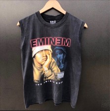 Camiseta Vintage Eminem Show Sem Mangas S Rara Rap Álbum Promo Rock comprar usado  Enviando para Brazil