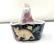 Ceramic cat basket for sale  Dallas