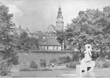 POLOGNE #AS30519 OLSZTYN PARC DU CHATEAU SCUPLTURE LYNA, używany na sprzedaż  Wysyłka do Poland