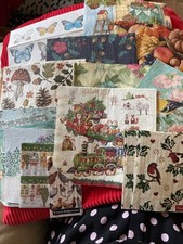 Napkins bundle crafting for sale  ROMFORD