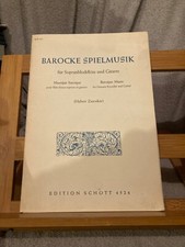 Barocke spielmusik partition d'occasion  Rennes-