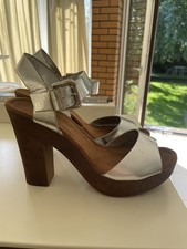 Sandalen damen silber gebraucht kaufen  Berlin