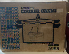 1978 PRESTO Aluminum Pressure Cooker5Qt. Canner No.01710 with RecipeBook/OrigBox comprar usado  Enviando para Brazil