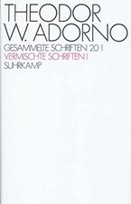 Adorno theodor gesammelte gebraucht kaufen  Baden-Baden