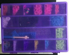 Colorful rubber loom for sale  Fulton