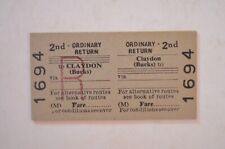 Railway ticket brb for sale  BANBURY