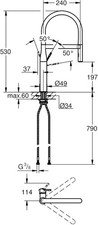Grohe essence kuechenarmatur gebraucht kaufen  Köln