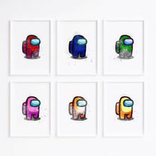 Among character art for sale  NEWTON ABBOT