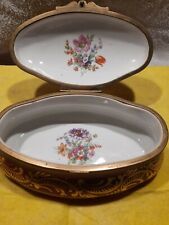 Jolie boite porcelaine d'occasion  Bertry