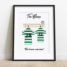 Personalised celtic shirt for sale  UK