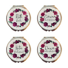 Personalised compact mirror for sale  ABERTILLERY