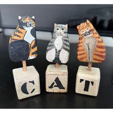 Vintage cat carved for sale  Winchester