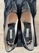 Pollini lacklederpumps schwarz gebraucht kaufen  Adelshofen