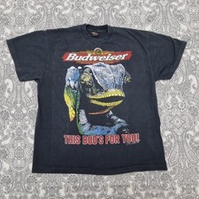Vintage budweiser shirt for sale  LEEDS