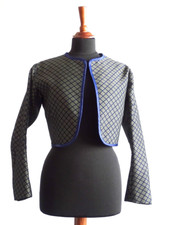 Bolero jäckchen jacquard gebraucht kaufen  Mainhausen
