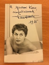 Fotografia autografa di Tina De Mola comprar usado  Enviando para Brazil