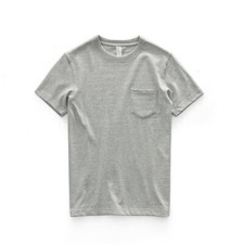 Camiseta masculina de algodão gola redonda grossa manga curta verão slim fit comprar usado  Enviando para Brazil