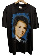 Camiseta Vintage 1996 Cliff Richards Big Face Band Tamanho Grande comprar usado  Enviando para Brazil