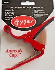 Violões elétricos ou acústicos Gyser Quick Change capo com mola - Vermelho comprar usado  Enviando para Brazil