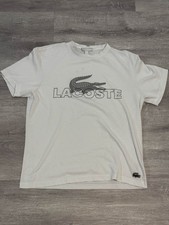 Camiseta Lacoste Masculina Gráfica Logotipo Big Croc Branca (Tamanho M) Nova Sem Etiquetas comprar usado Camiseta Lacoste Masculina Gráfica Logotipo Big Croc Branca (Tamanho M) Nova Sem Etiquetas comprar usado  Enviando para Brazil