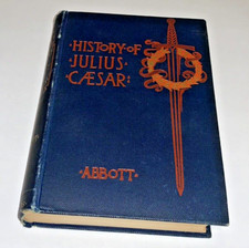 History of Julius Caesar Jacob Abbott  1877 Illus. Engravings Maps Roman Empire comprar usado  Enviando para Brazil