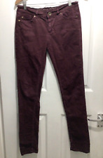 Oasis jeans burgundy for sale  LONDON