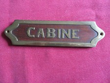Plaque enseigne laiton d'occasion  France