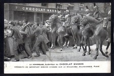 Publicite chocolat masson usato  Spedire a Italy