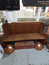 Antique church pew for sale  HUNTINGDON
