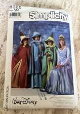 Simplicity 8328 Disney Bela Adormecida Princesa Padrão Fadas Tamanho Pequeno comprar usado  Enviando para Brazil