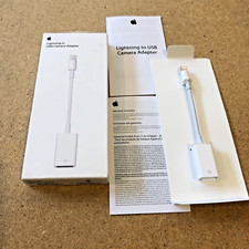 Cabo adaptador de câmera Apple Lightning para USB MD821AM/A A1440 genuíno comprar usado  Enviando para Brazil