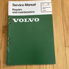 Volvo service manual for sale  Windham