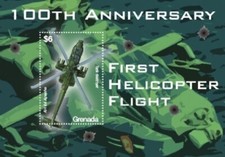 Granada - 2007 - Helicóptero - Folha de lembrança - MNH, usado comprar usado  Enviando para Brazil
