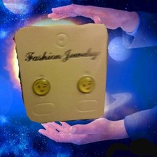 Orecchini faccine smile usato  San Mauro Torinese