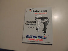 Werkstatthandbuch johnson auß gebraucht kaufen  Fruerlund,-Engelsby, Tastrup