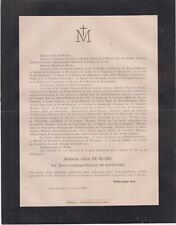 1896 faire part d'occasion  Toulouse-