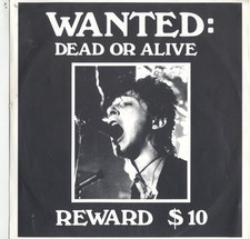 Johnny thunders wanted for sale  GLASGOW