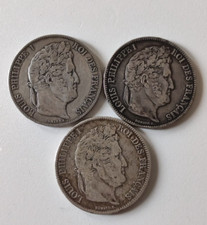 Lot monnaies francs d'occasion  Lyon VI