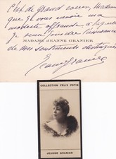 Jeanne granier actrice d'occasion  Angers-